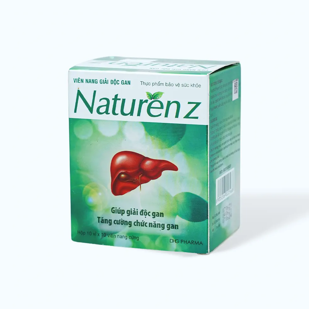 Viên uống Naturen Z (100 viên) hỗ trợ hạ men gan, bổ gan, mát gan 3
