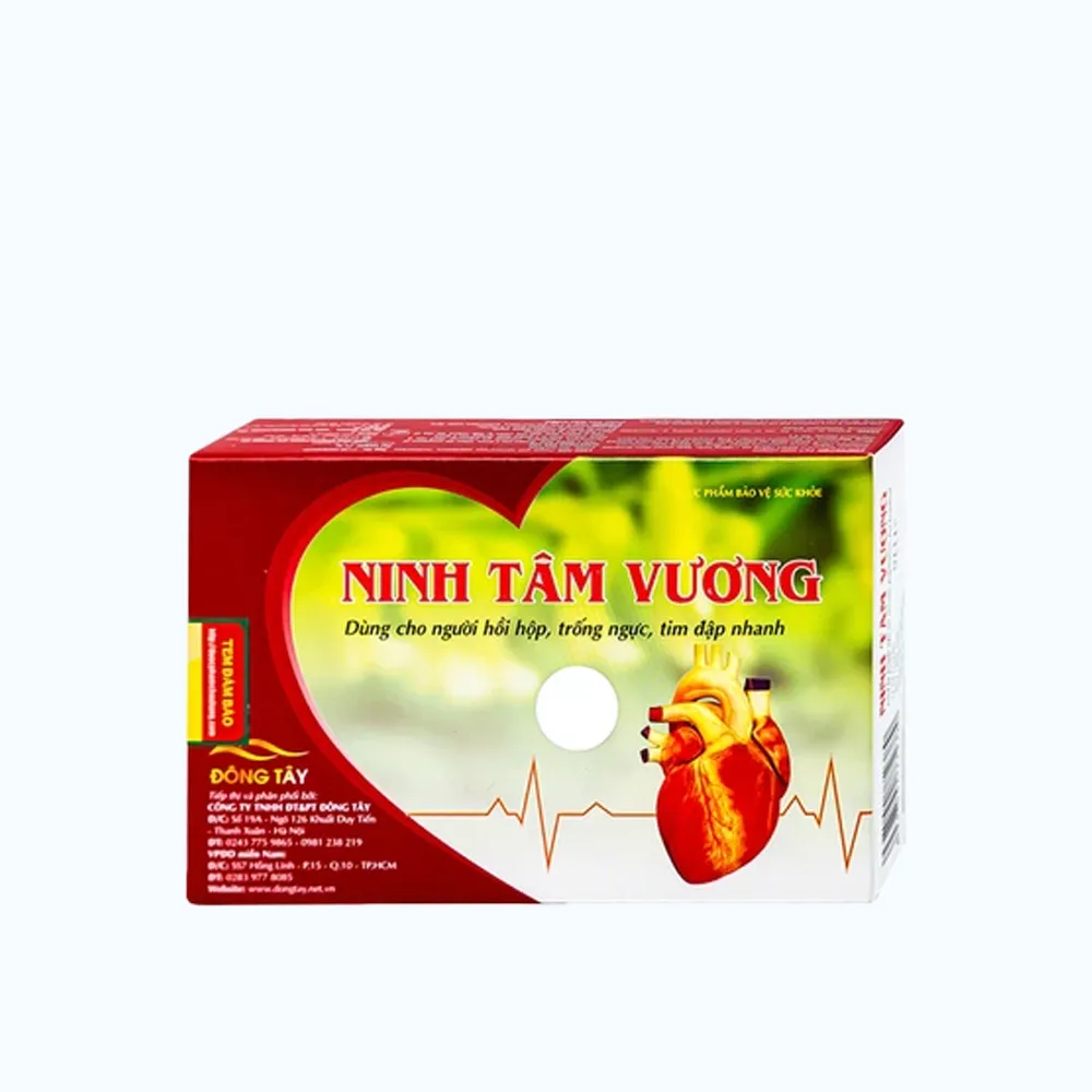 Viên uống Ninh Tâm Vương (30 viên) hỗ trợ giảm hồi hộp, trống ngực 2