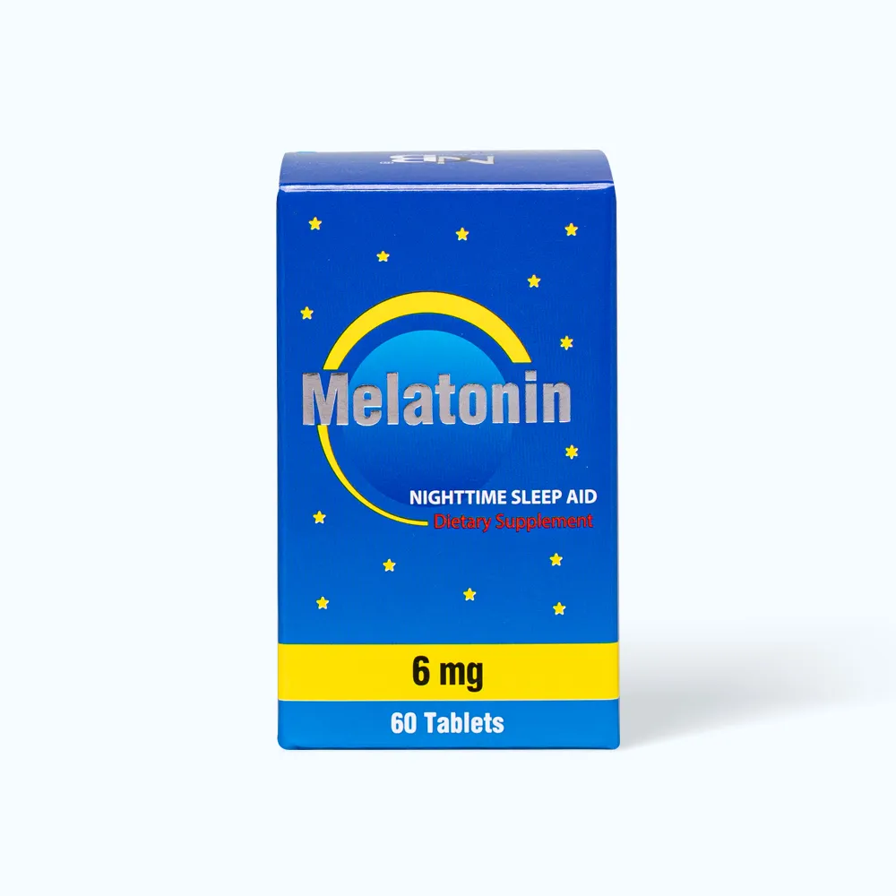 Viên uống NU-HEALTH Melatonin (hộp 60 viên) cải thiệng giấc ngủ