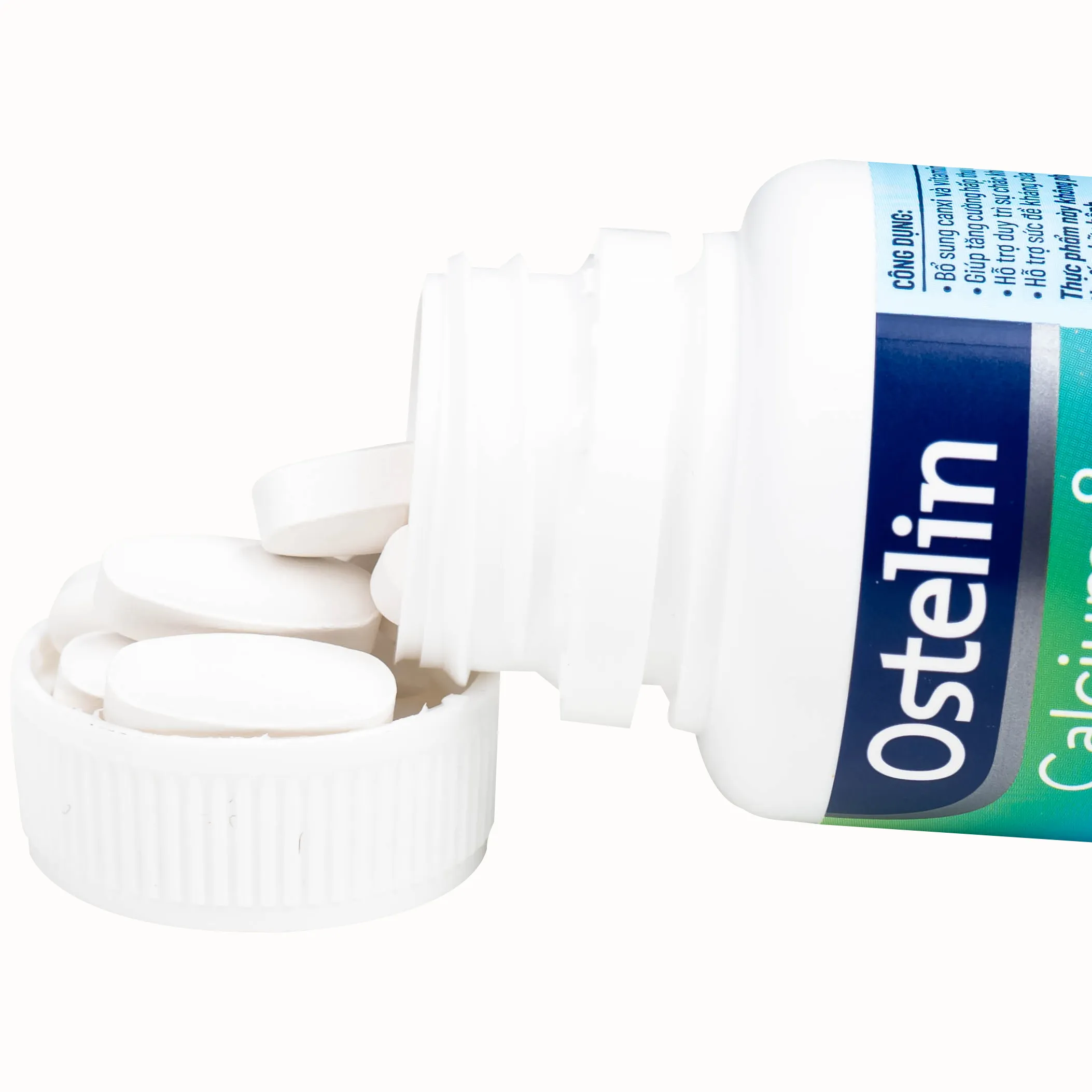 VIÊN UỐNG OSTELIN CALCIUM & VITAMIN D3 SANOFI 60V 4