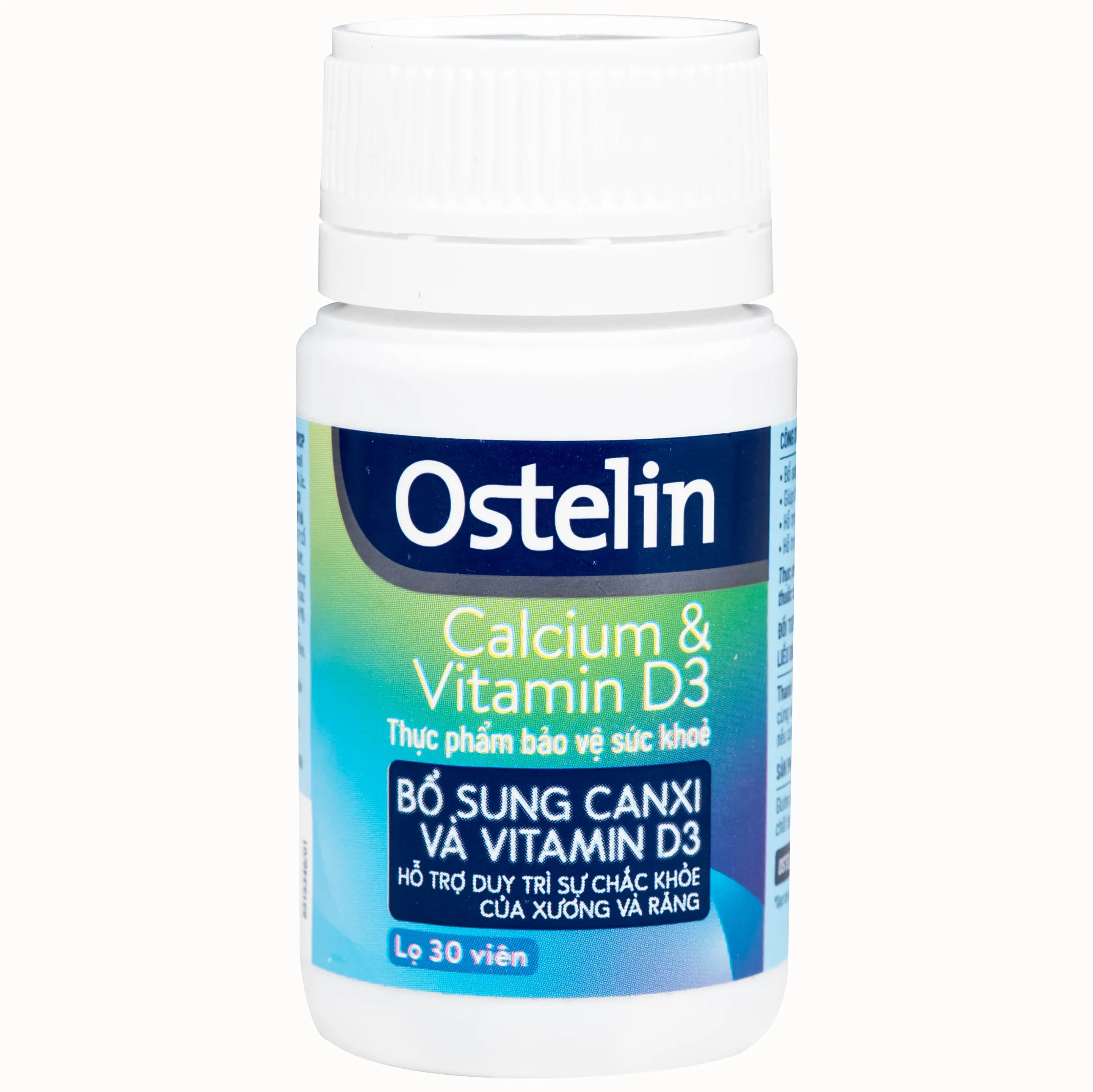 VIÊN UỐNG OSTELIN CALCIUM & VITAMIN D3 SANOFI 30V