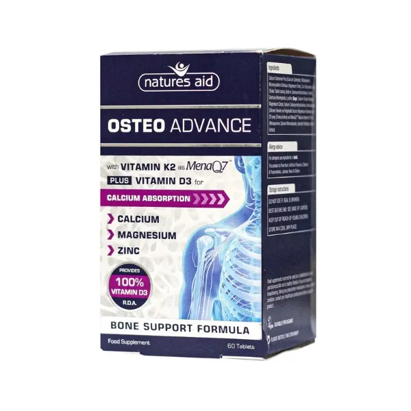 Viên uống Osteo Advance bổ sung vitamin, giúp xương, răng chắc khỏe (Hộp 60 viên) 3