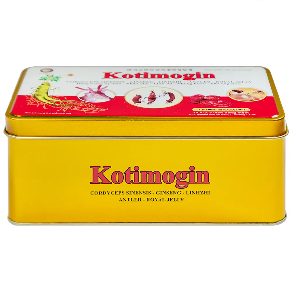 VIÊN UỐNG SÂM - ĐÔNG TRÙNG HẠ THẢO KOTIMOGIN 20X3 8