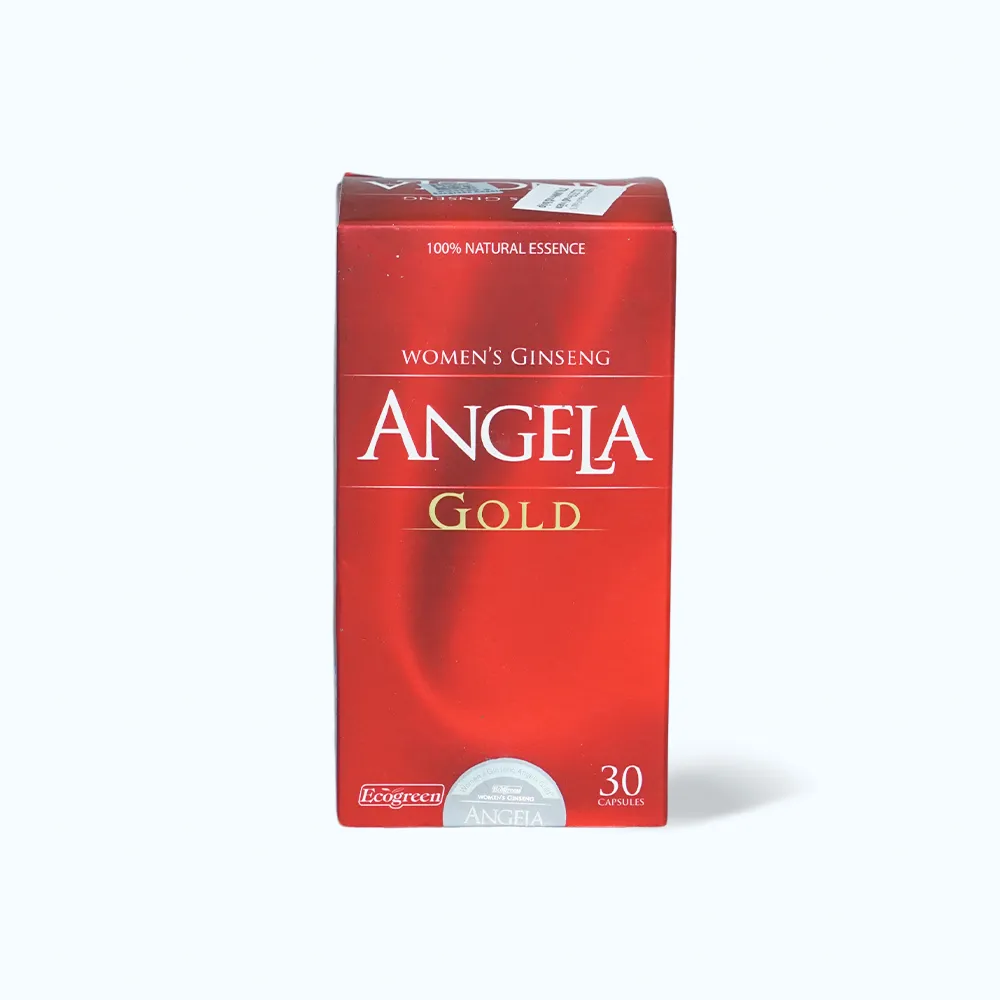 Viên uống Sâm Angela Gold (Hộp 30 viên) hỗ trợ tăng cường sinh lý nữ và đẹp da