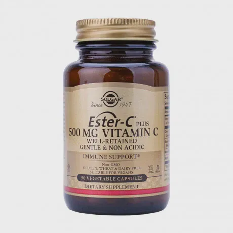 Viên uống Solgar Ester-C Plus 500mg Vitamin C (lọ 50 viên) bổ sung vitamin C