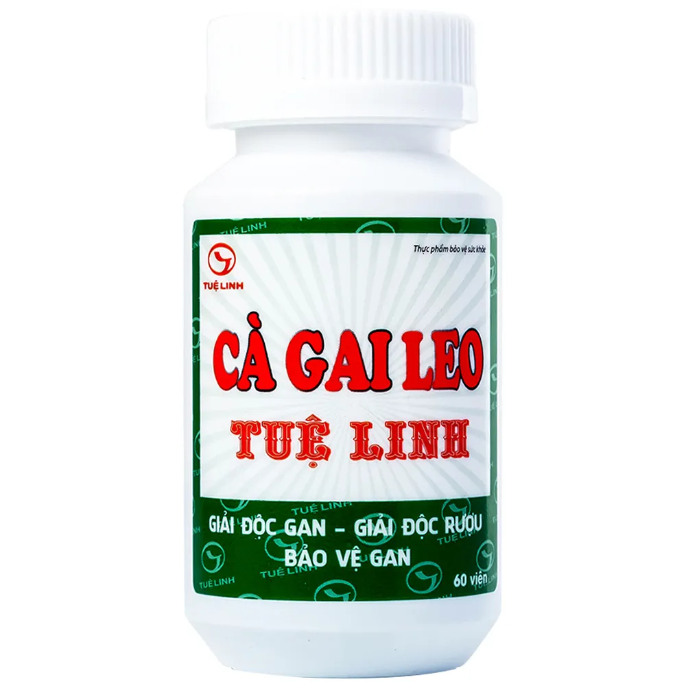 VIÊN UỐNG TĂNG CƯỜNG CHỨC NĂNG GIẢI ĐỘC GAN CÀ GAI LEO TUỆ LINH 60V 7
