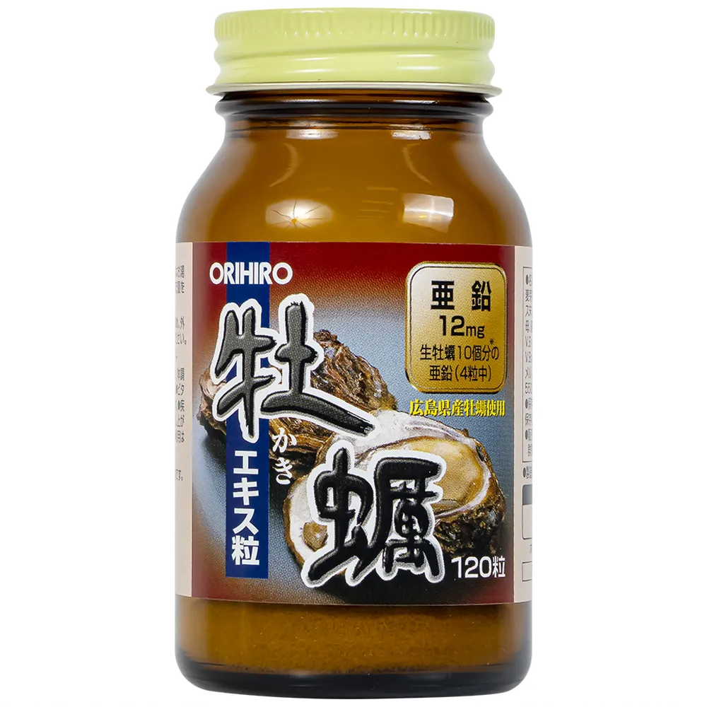 VIÊN UỐNG TĂNG CƯỜNG SINH LÝ CHO NAM GIỚI ORIHIRO NEW OYSTER EXTRACT 120V 2