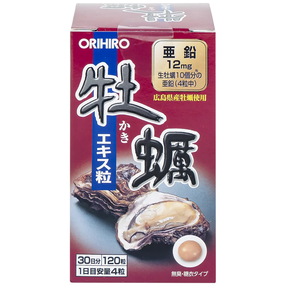 VIÊN UỐNG TĂNG CƯỜNG SINH LÝ CHO NAM GIỚI ORIHIRO NEW OYSTER EXTRACT 120V 5