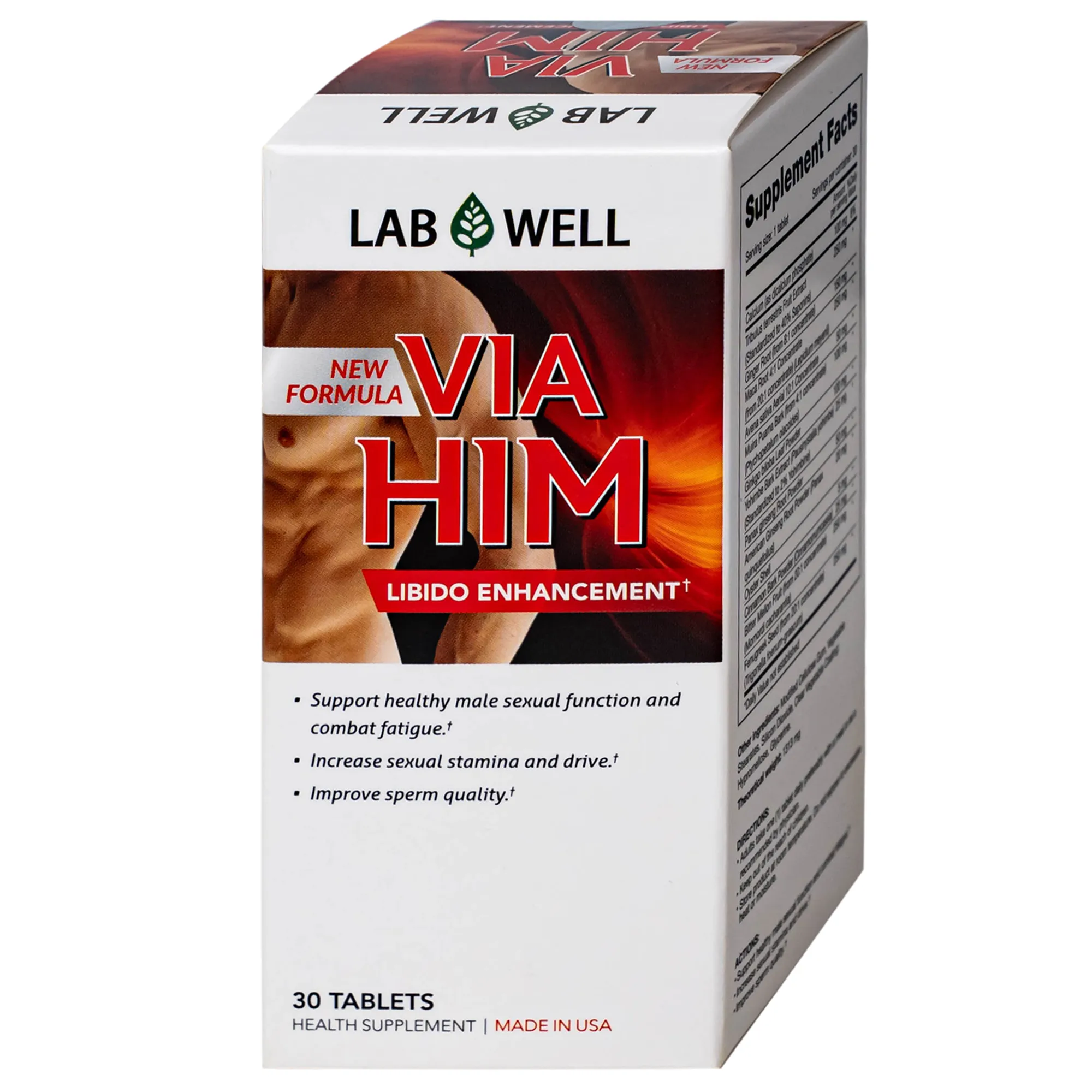 VIÊN UỐNG TĂNG CƯỜNG SINH LÝ LAB WELL VIA HIM 30V 7