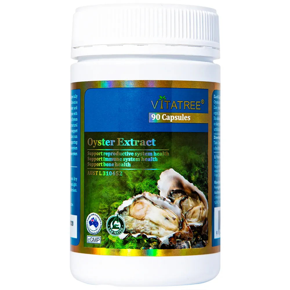VIÊN UỐNG TĂNG CƯỜNG SINH LÝ NAM GIỚI VITATREE OYSTER EXTRACT 90V