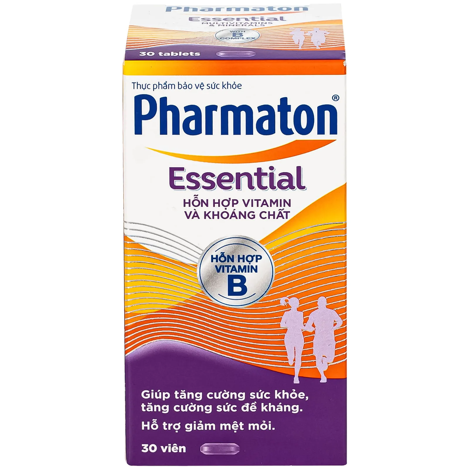 VIÊN UỐNG TĂNG SỨC ĐỀ KHÁNG PHARMATON ESSENTIAL MULTIVITAMINS MINERALS WITH B COMPLEX 30V 3