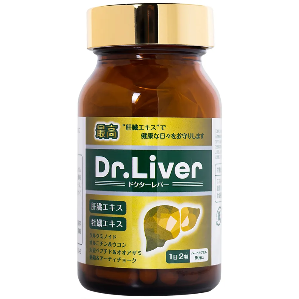VIÊN UỐNG THẢI ĐỘC GAN DR. LIVER JPANWELL 60V 7