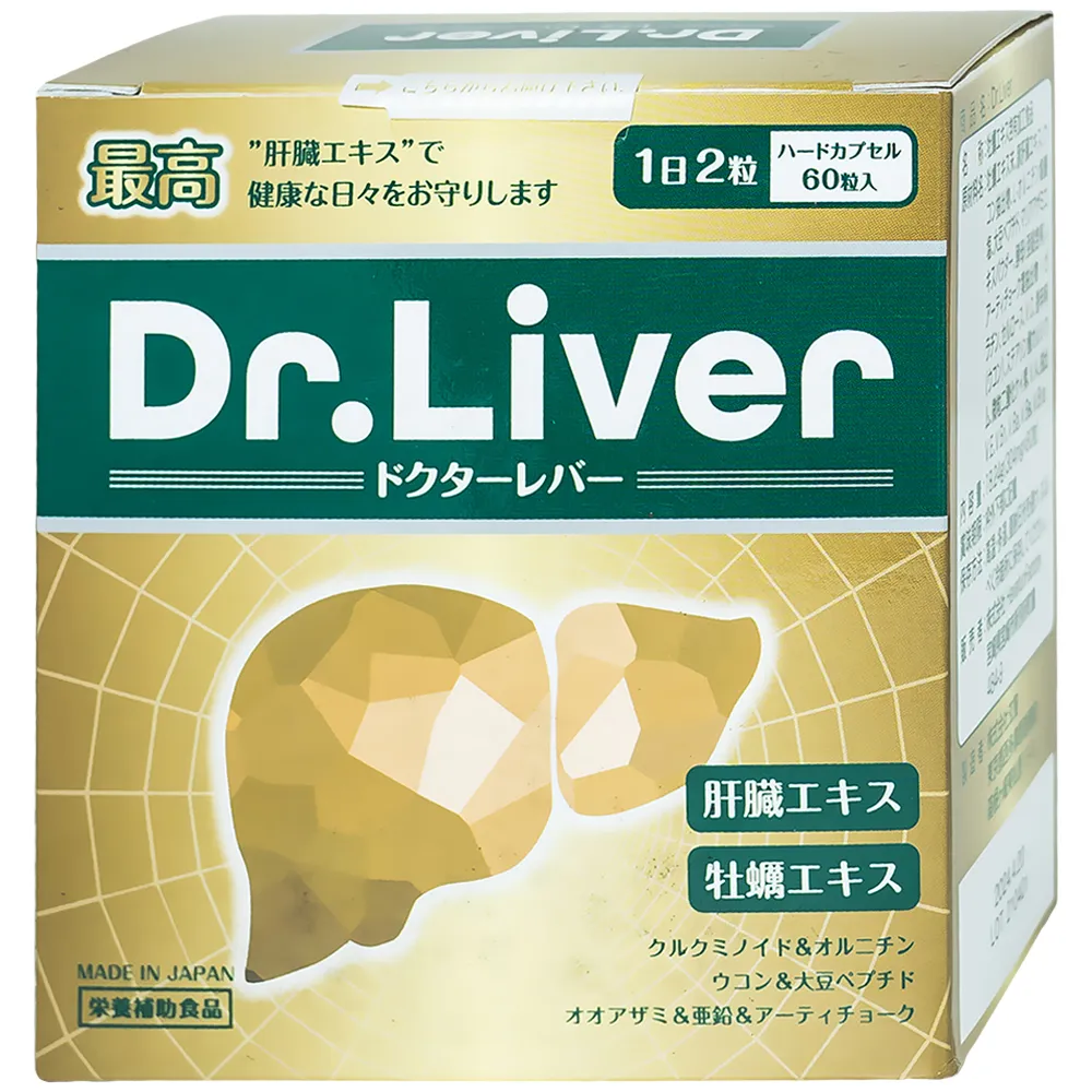 VIÊN UỐNG THẢI ĐỘC GAN DR. LIVER JPANWELL 60V 10