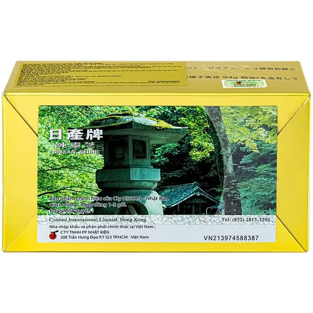 Viên uống Thuần Linh Chi Nissan hỗ trợ bồi bổ sức khỏe, giúp bảo vệ gan (50 gói) 4