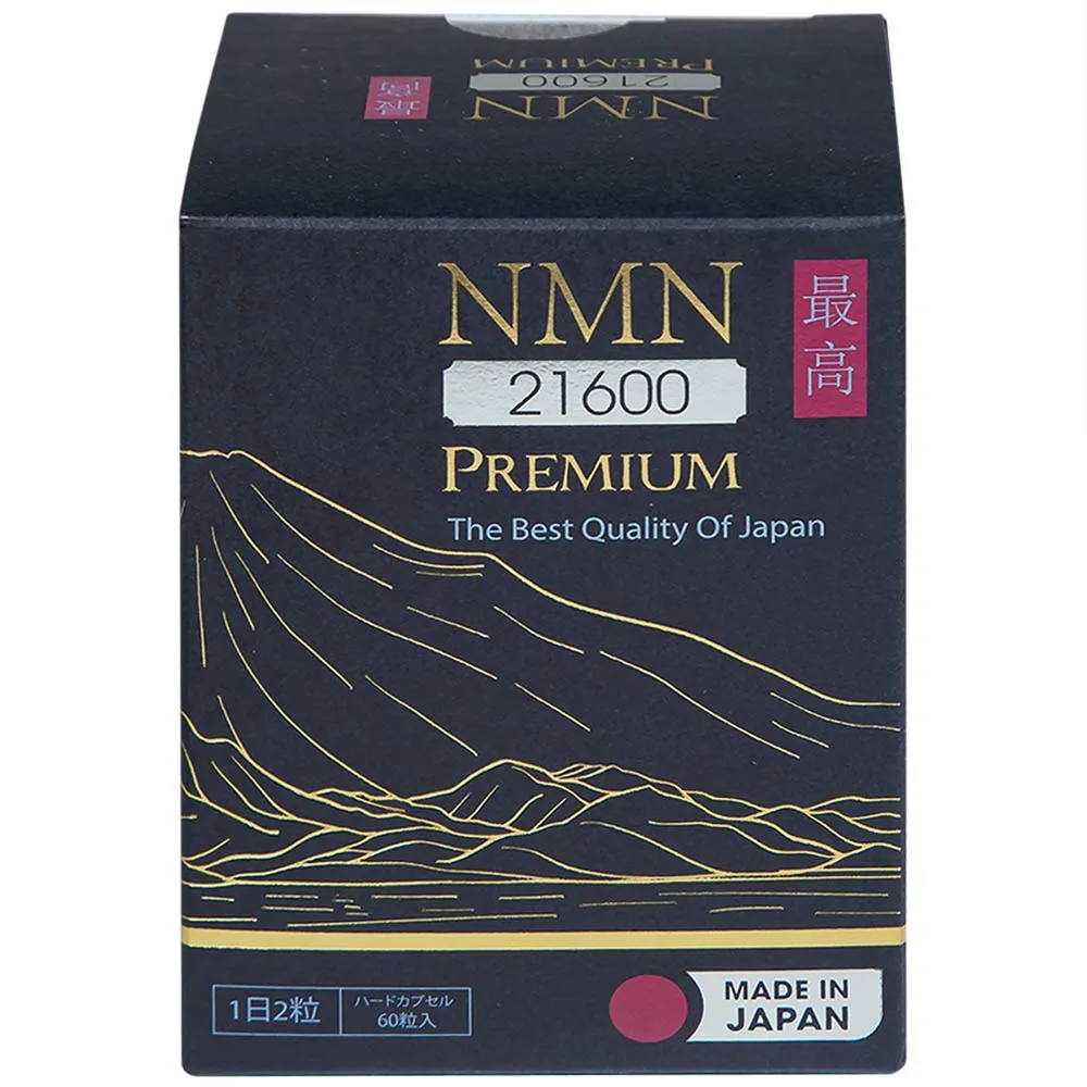 VIÊN UỐNG TRƯỜNG THỌ, TRẺ HOÁ DA NMN PREMIUM 21600 60V 7