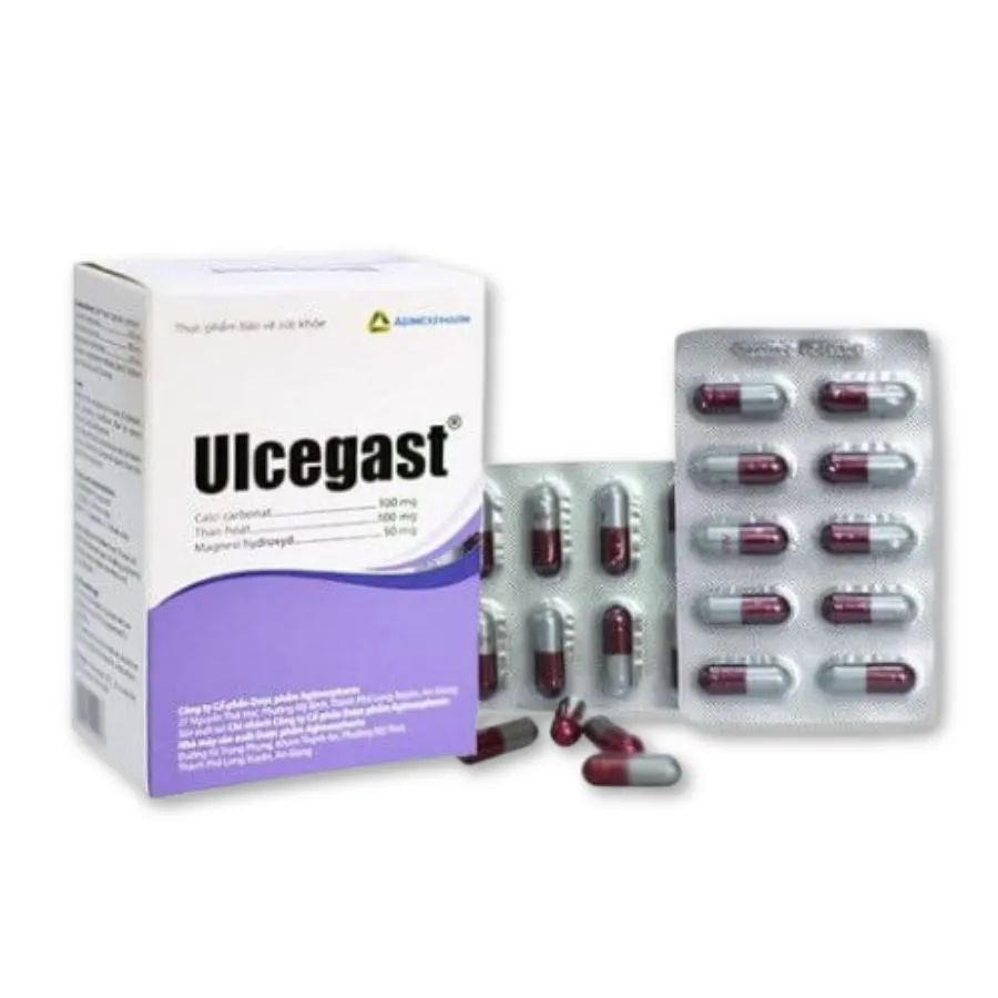 Viên uống Ulcegast hỗ trợ điều trị đau dạ dày (Chai 60 viên) 2