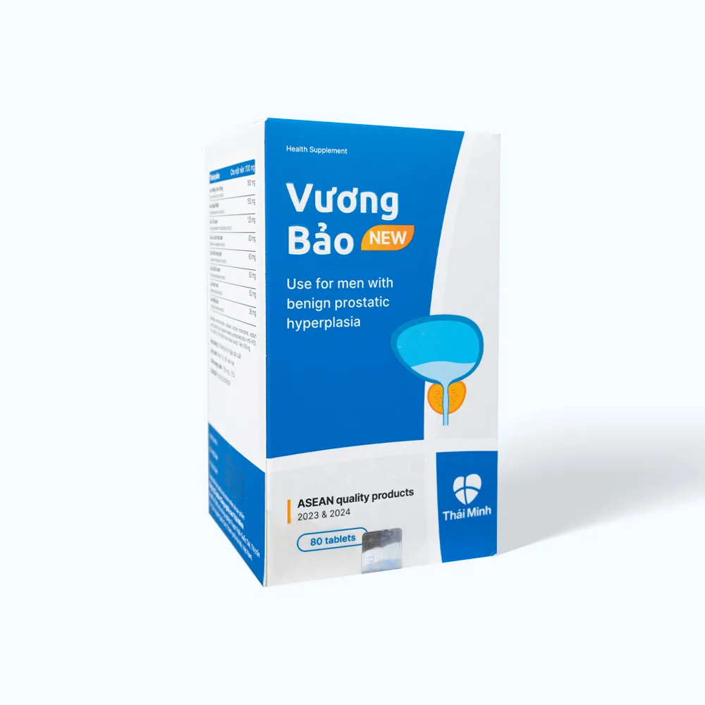 Viên uống Vương Bảo hỗ trợ tuyến tiền liệt (Chai 80 viên) 4
