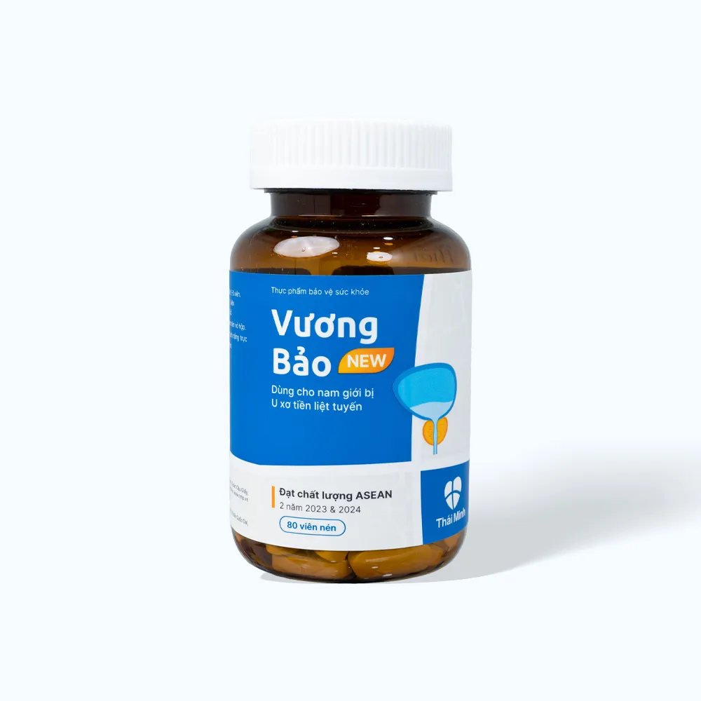 Viên uống Vương Bảo hỗ trợ tuyến tiền liệt (Chai 80 viên) 6