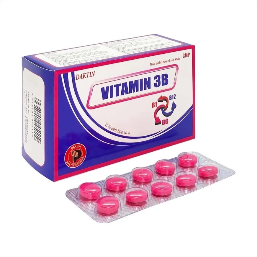 Viên uống Vitamin 3B bổ sung Vitamin nhóm B (100 viên)
