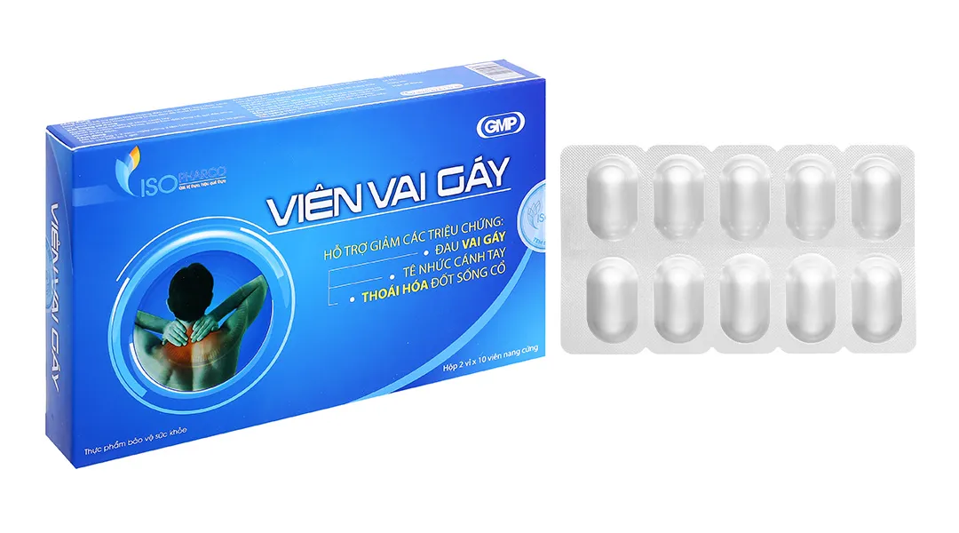 Viên vai gáy hỗ trợ giảm triệu chứng đau vai gáy hộp 20 viên 2