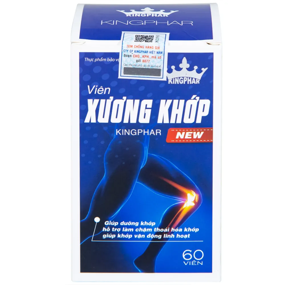 VIÊN XƯƠNG KHỚP KINGPHAR NEW 60V 9