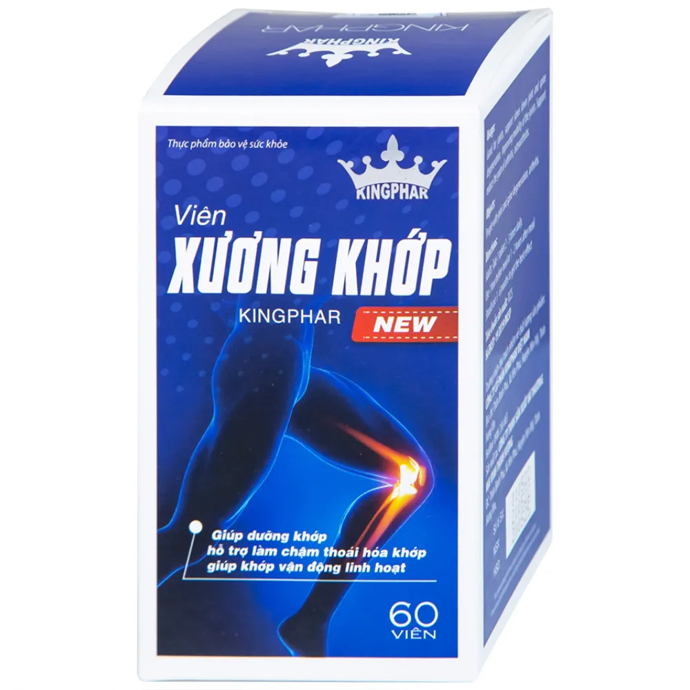 VIÊN XƯƠNG KHỚP KINGPHAR NEW 60V 10