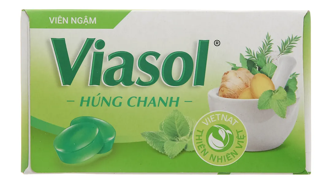 Viasol Húng Chanh hộp 100 viên 5