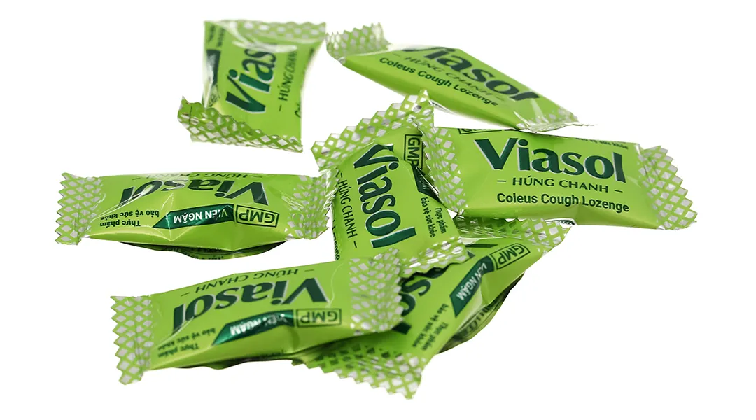 Viasol Húng Chanh hộp 100 viên 8