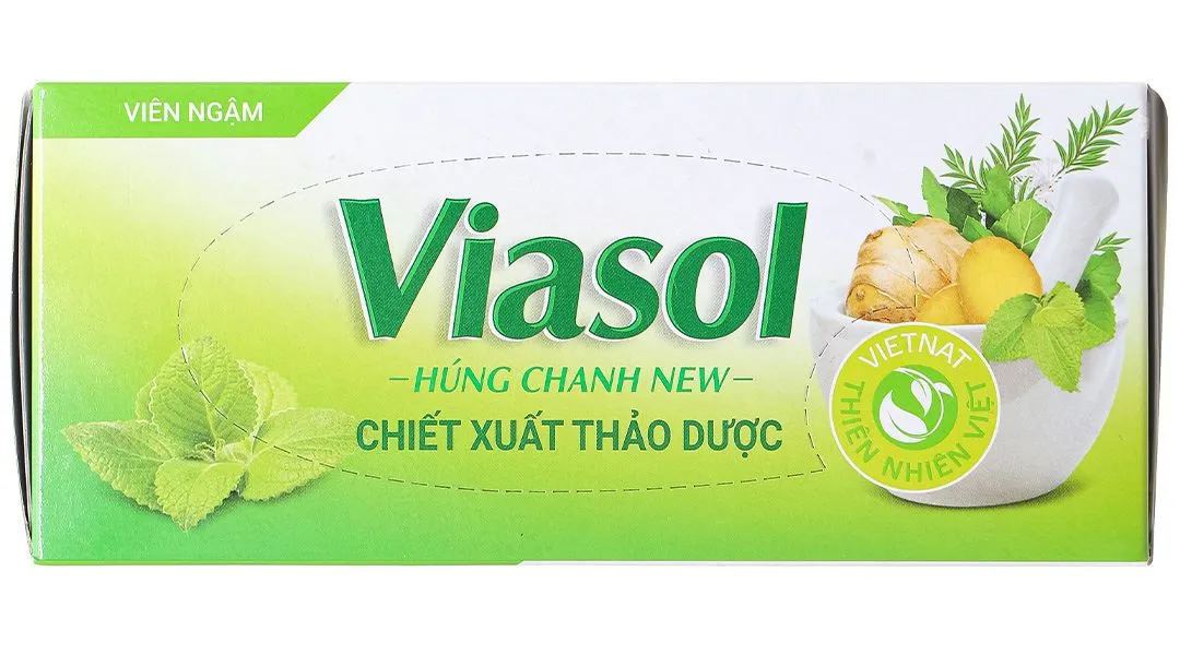 Viasol Húng Chanh New hộp 100 viên 5