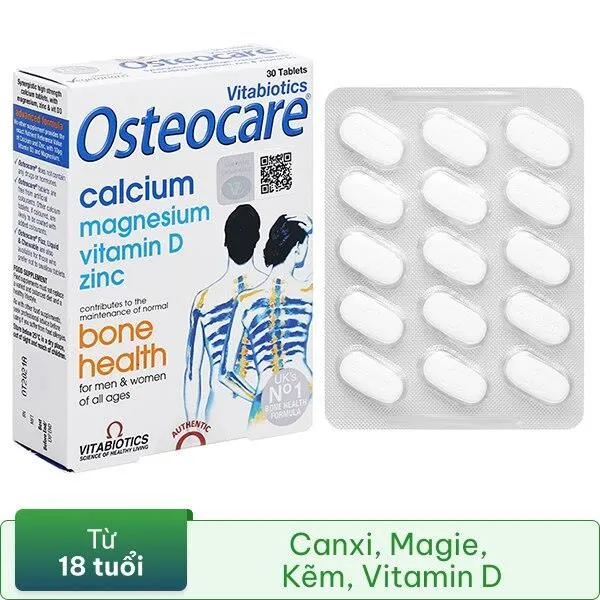 Thực phẩm bảo vệ sức khoẻ: Osteocare Tablets