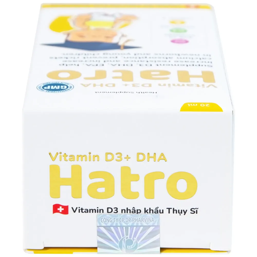 VITAMIN D3+ DHA HATRO 20ML 13