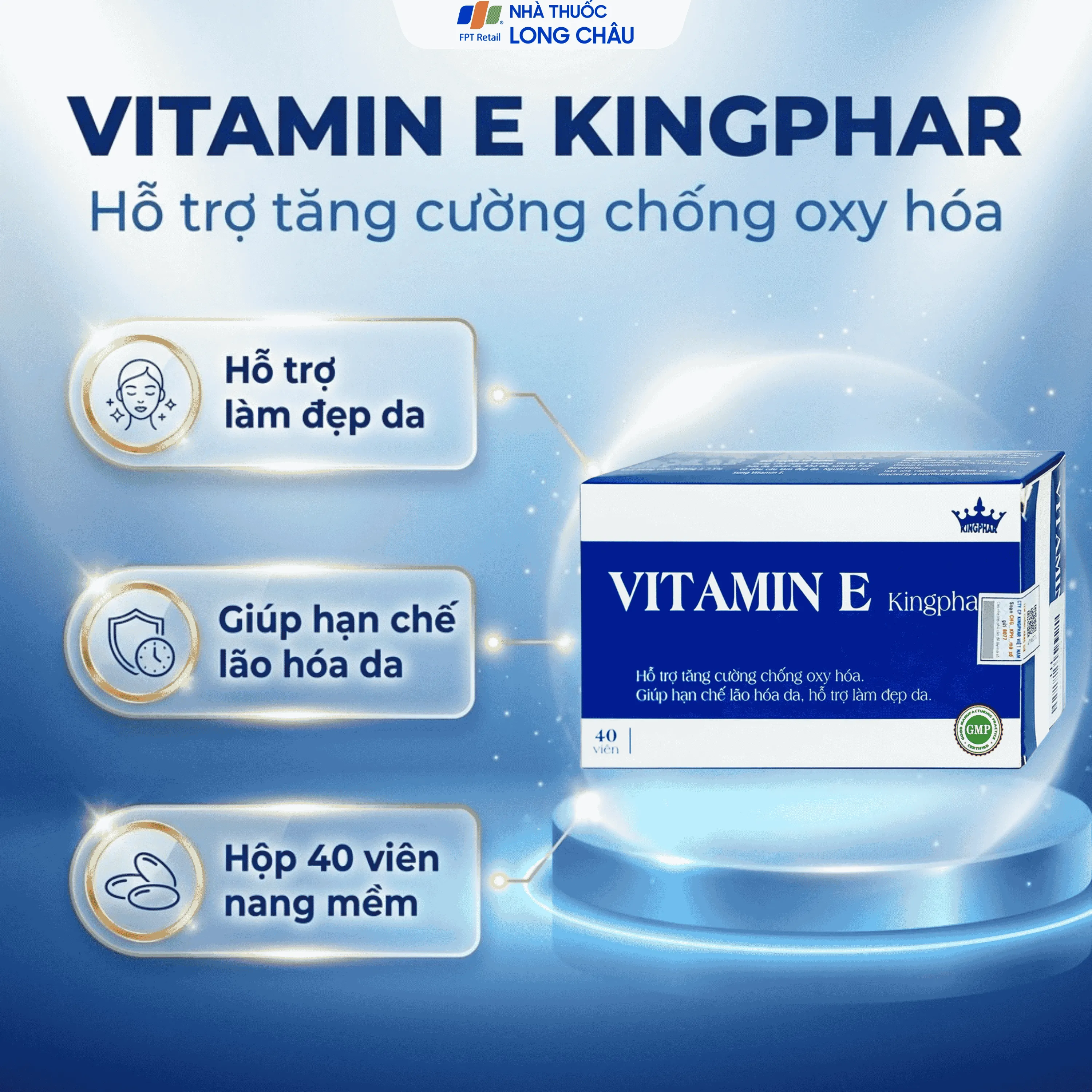 VITAMIN E KINGPHAR 4X10 2