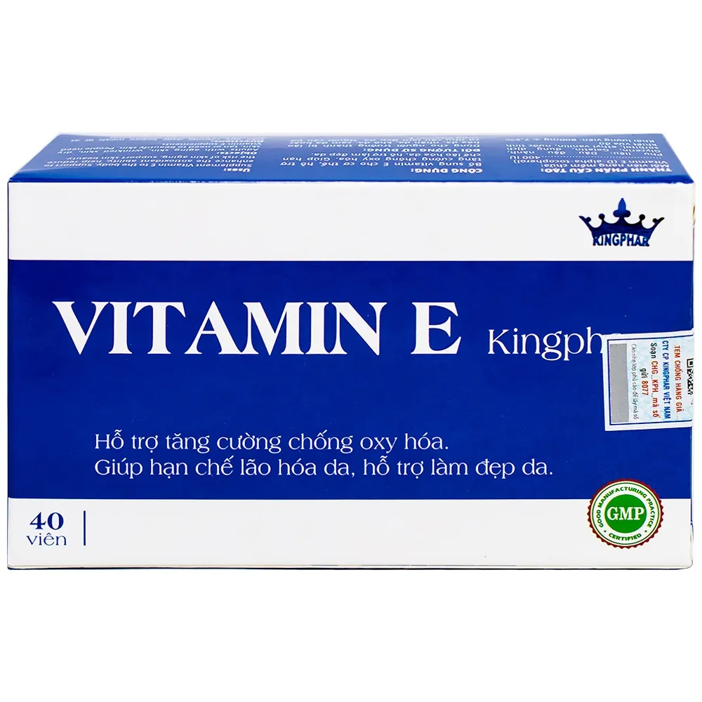 VITAMIN E KINGPHAR 4X10 6