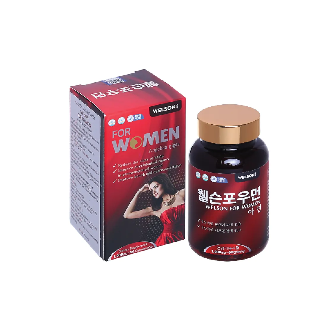 Welson For Women - Viên uống giúp cải thiện sinh lý nữ (60 viên)