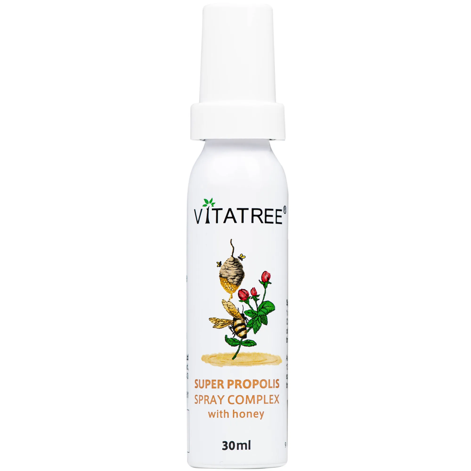 XỊT HỌNG KEO ONG VITATREE SUPER PROPOLIS SPRAY COMPLEX WITH HONEY 30ML 9