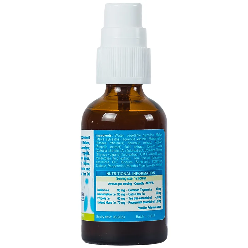 XỊT HỌNG SEDAGOL PRO-BIO PHARMA 30ML 6