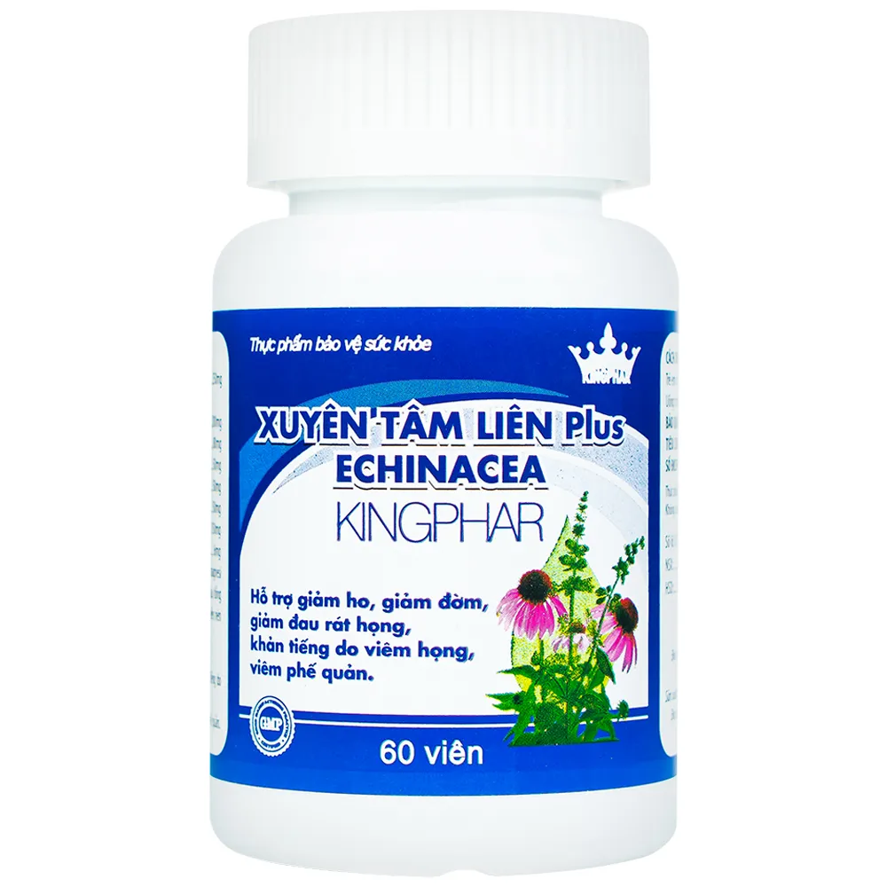 XUYÊN TÂM LIÊN PLUS ECHINACEA KINGPHAR 60V 6
