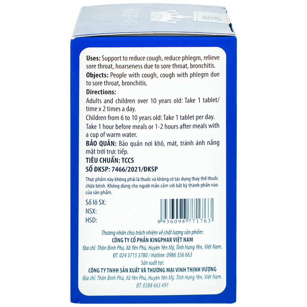 XUYÊN TÂM LIÊN PLUS ECHINACEA KINGPHAR 60V 7